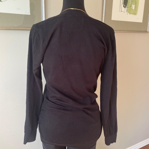 Black sweater by Pea in the Pod, size LGG - Picture 4 of 5